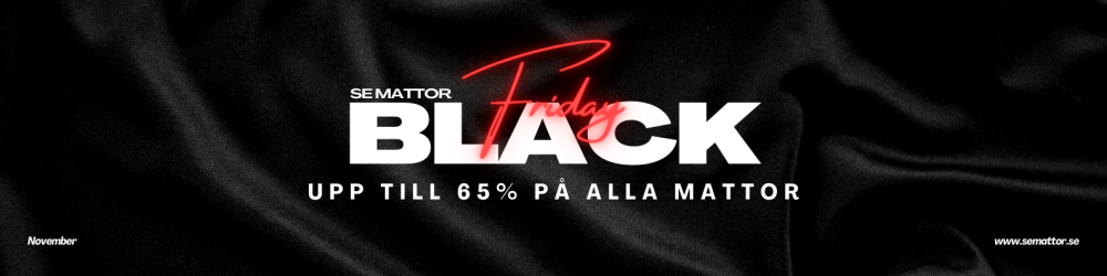 Black Friday erbjudande med upp till 65% rabatt på alla mattor hos SE Mattor (semattor.se)