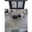 Denna produkten heter Aurora, tillverkad av 50% Polyester & 50% Bomull material med en vacker Beige färg - SE Mattor