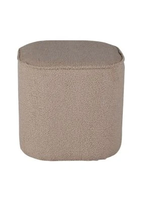 Puff Adela Teddy Beige 44x44 cm