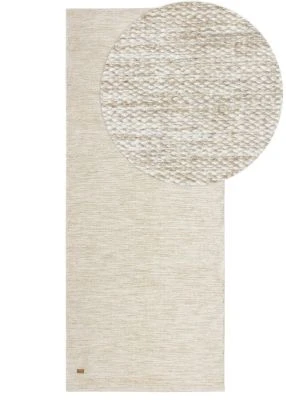 Gångmatta Lunda Beige