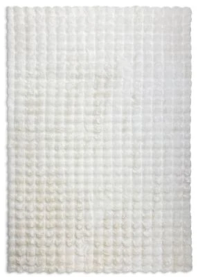 Denna produkten heter Rabbit Bubble, tillverkad av Polyester material med en vacker Offwhite färg - SE Mattor