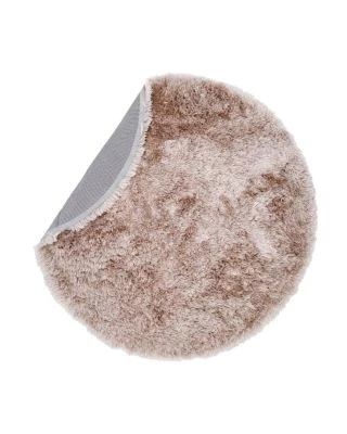 Ryamatta Rund Valby Beige