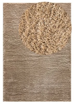Denna produkten heter Softy, tillverkad av Polypropylen material med en vacker Mörkbeige färg - SE Mattor