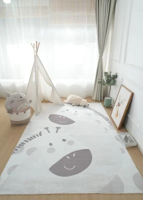 Barnmatta Zappy Giraffe Kräm