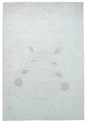 Denna produkten heter Zappy Hippo, tillverkad av Polyester material med en vacker Kräm färg - SE Mattor