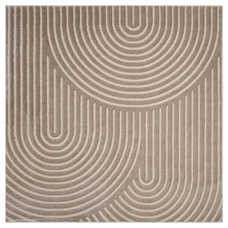 Kvadrat Bella Zen Mörkbeige