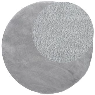 Denna produkten heter Cloudy, tillverkad av Polyester material med en vacker Silver färg - SE Mattor