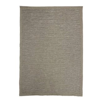 Denna produkten heter Echo Station Beige Inom- och utomhusmatta, tillverkad av Polypropylen material med en vacker Beige färg - SE Mattor