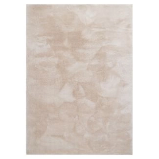 Denna produkten heter Fluffy, tillverkad av Polyester material med en vacker Beige färg - SE Mattor