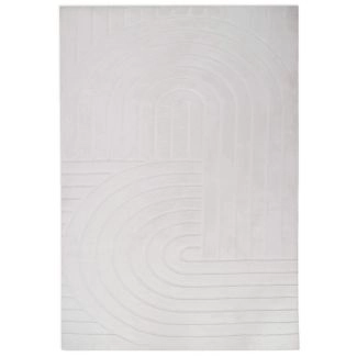 Denna produkten heter Pälsmatta Rabbit Peak Offwhite, tillverkad av Polyester material med en vacker Offwhite färg - SE Mattor