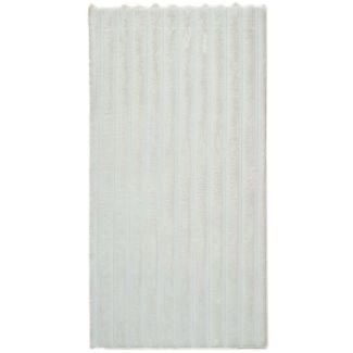 Denna produkten heter Gångmatta Rabbit Stripe Offwhite, tillverkad av Polyester material med en vacker Offwhite färg - SE Mattor