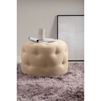Sittpuff Violetta Beige