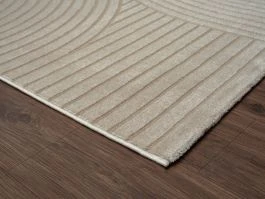 Gångmatta Bella Spin Mörkbeige