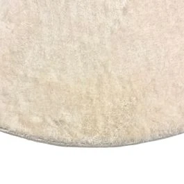 Rund Cloudy Ljusbeige