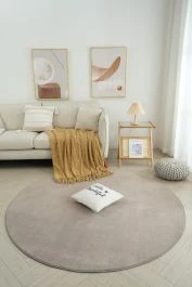 Rund Comfy Greige