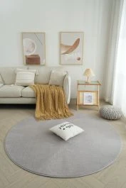 Rund Comfy Silver
