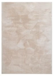 Tvättbar Mjuk Ryamatta Fluffy Beige