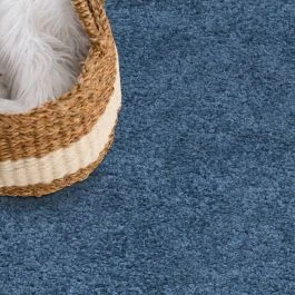 Kvadrat Lazy Blå