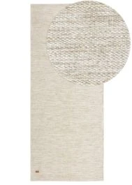 Gångmatta Lunda Beige