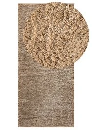 Gångmatta Softy Mörkbeige