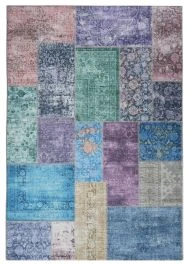 Patchwork Matta Vero Rosso Multi