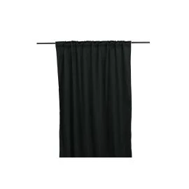 Sammetsgardin 2-pack Lavendelvind Svart