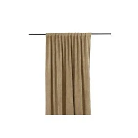 Rumsförmörkande Sammetsgardin 2-pack Kristallglans Sand