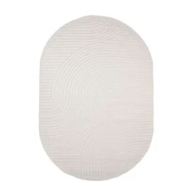 Oval Hilda Vit