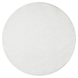 Rund Bella Spin Offwhite