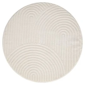 Rund Bella Zen Offwhite