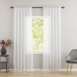 Linnegardin-look 2-Pack Ellinor Vit
