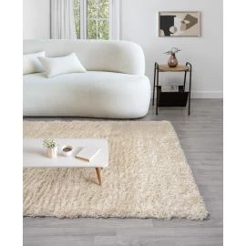 Mjuk Ryamatta Furry Beige