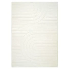 Tvättbar Mjuk Ryamatta Fuzzy Lumo Offwhite