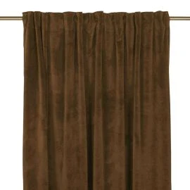 Rumsförmörkande Sammetsgardin 2-pack Mathilde Brun