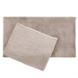 Rabbit Eco Taupe 2-Pack Badrumsmatta