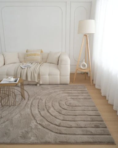 Pälsmatta Rabbit Zen Taupe