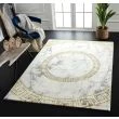 Denna produkten heter Art Versace Stamp, tillverkad av Polypropylen material med en vacker Guld färg - SE Mattor