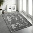 Denna produkten heter Babylon Versace, tillverkad av Polyester material med en vacker Grå färg - SE Mattor