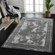 Denna produkten heter Babylon Versace, tillverkad av Polyester material med en vacker Grå färg - SE Mattor