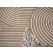 Denna produkten heter Bella Zen, tillverkad av Polyester & Polypropylen material med en vacker Mörkbeige färg - SE Mattor