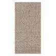 Denna produkten heter Bella Zen, tillverkad av Polyester & Polypropylen material med en vacker Mörkbeige färg - SE Mattor