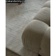 Denna produkten heter Cloudy, tillverkad av Polyester material med en vacker Vit färg - SE Mattor