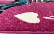 Denna produkten heter Diamond Unicorn, tillverkad av Polypropylen material med en vacker Rosa färg - SE Mattor