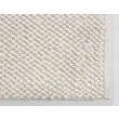 Denna produkten heter Haga, tillverkad av 80% Ull & 20% Bomull material med en vacker Offwhite färg - SE Mattor