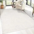Denna produkten heter Lazy, tillverkad av Polypropylen material med en vacker Offwhite färg - SE Mattor