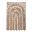 Denna produkten heter Moody Bow, tillverkad av Polyester material med en vacker Beige färg - SE Mattor