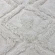 Denna produkten heter Moody Klay, tillverkad av Polyester material med en vacker Vit färg - SE Mattor