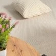 Denna produkten heter Norrsken, tillverkad av 60% Ull & 40% Bomull material med en vacker Vit färg - SE Mattor