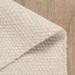 Denna produkten heter Norrsken, tillverkad av 60% Ull & 40% Bomull material med en vacker Vit färg - SE Mattor