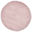 Denna produkten heter Rabbit Fur, tillverkad av Polyester material med en vacker Rosa färg - SE Mattor